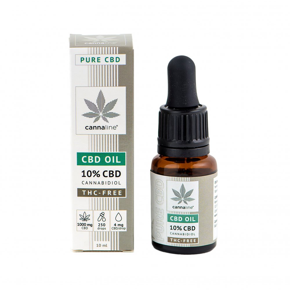 CANNALINE Premium Hanföl 10 % – THC-frei 🌿✨