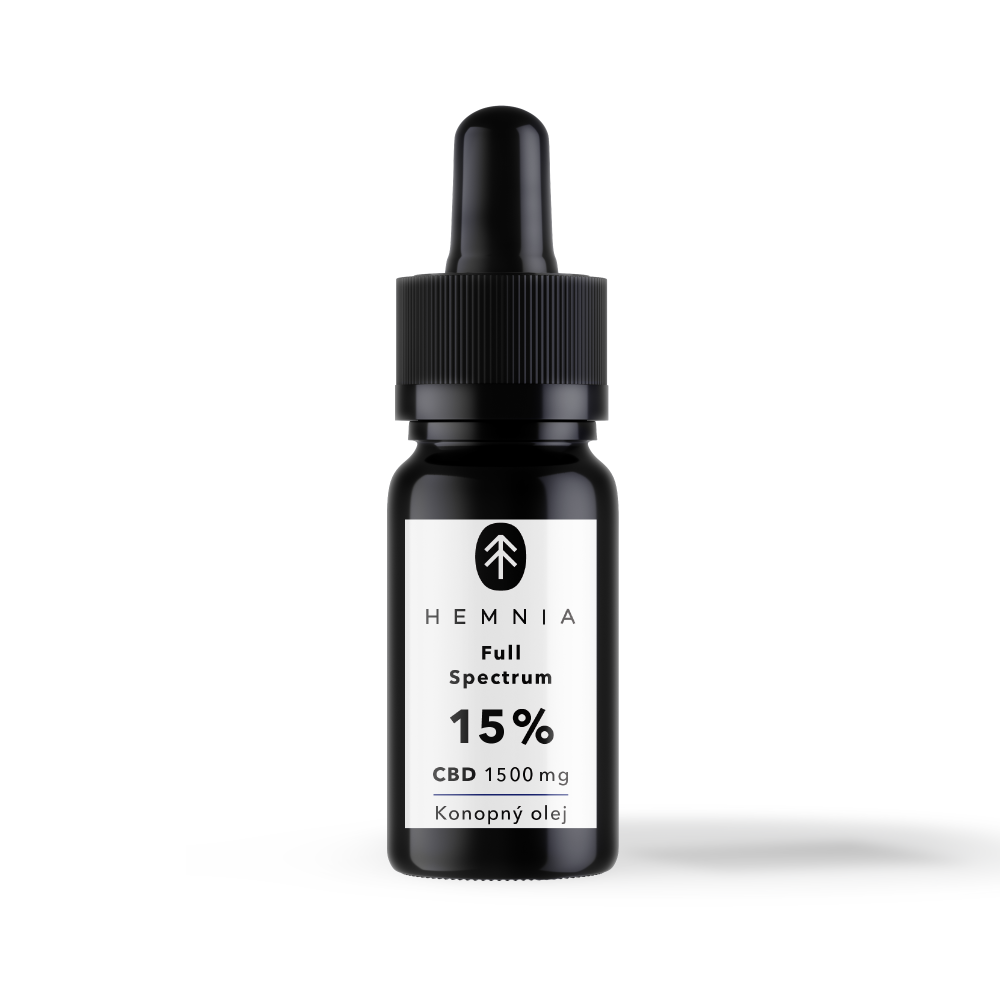 Hemnia Vollspektrum Hanföl 15 %– Natürliche Pflanzenkraft 🌿✨