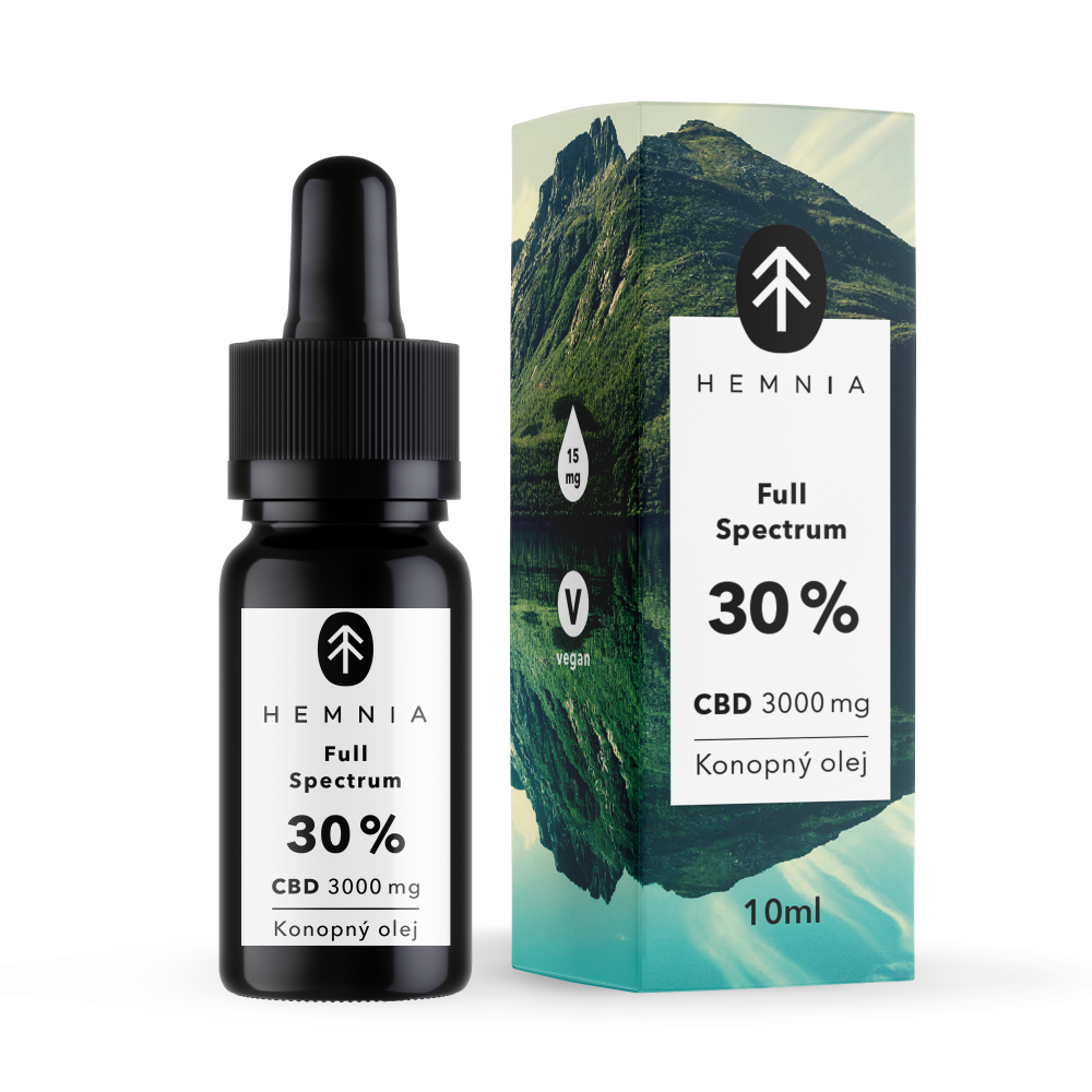 Hemnia Vollspektrum-Hanföl 30 %