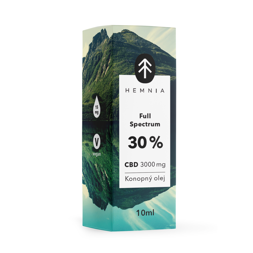 Hemnia Vollspektrum-Hanföl 30 %