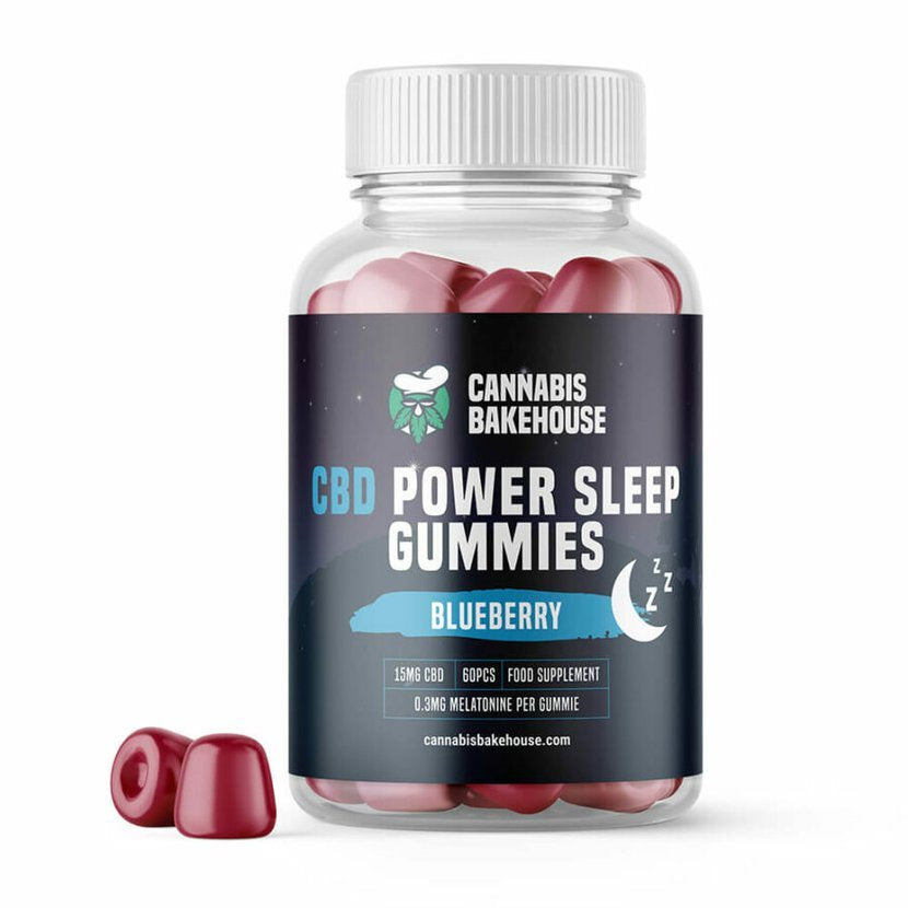 Cannabis Bakehouse CBD Gummies + Melatonin 'Die Kraft des Schlafes'  60 Stück