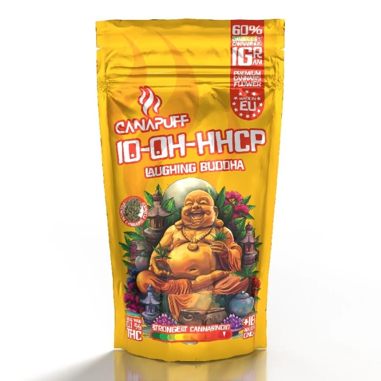 CanaPuff 10-OH-HHCP Cannabis Blüten Lachender Buddha