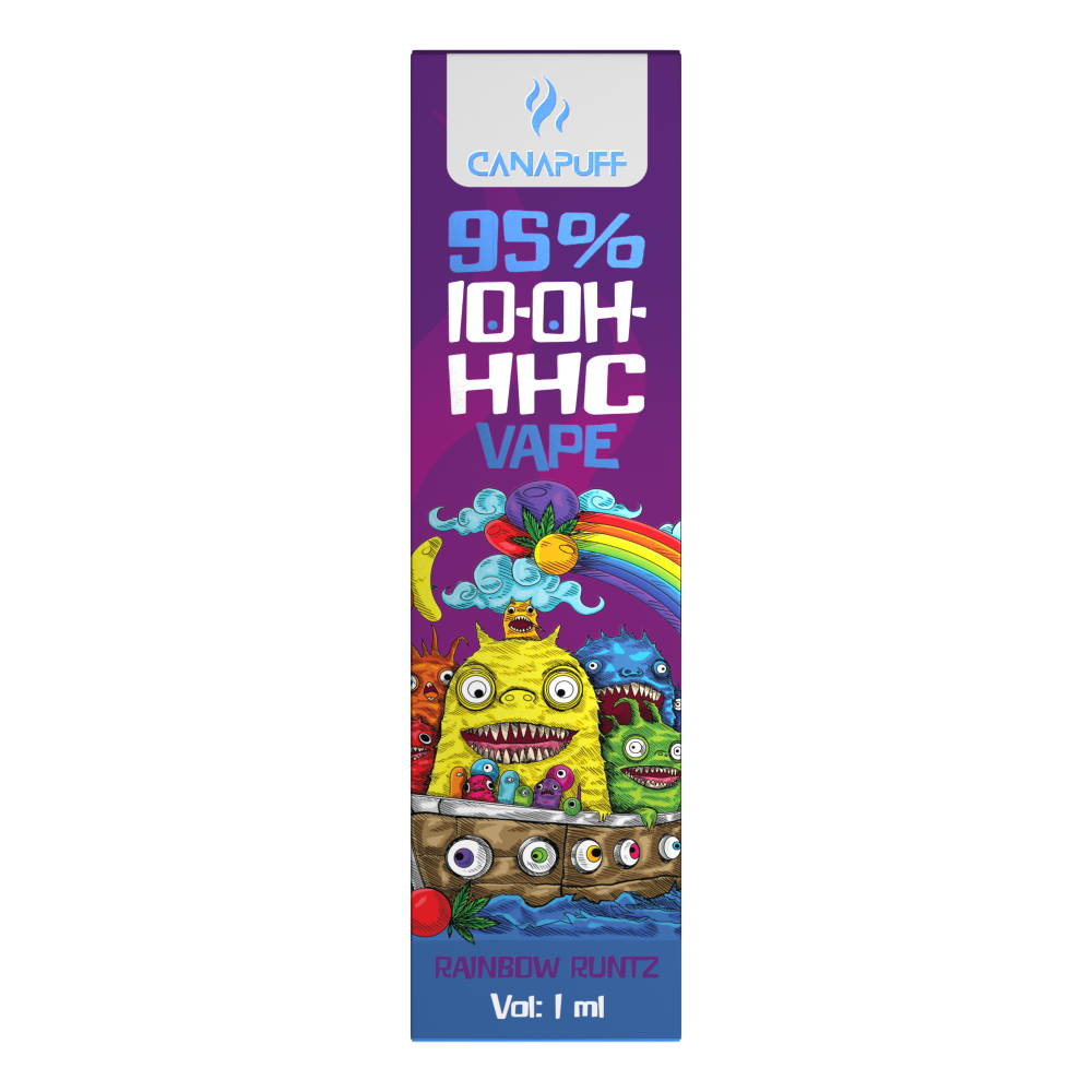 CanaPuff 10-OH-HHC Vape – Rainbow Runtz