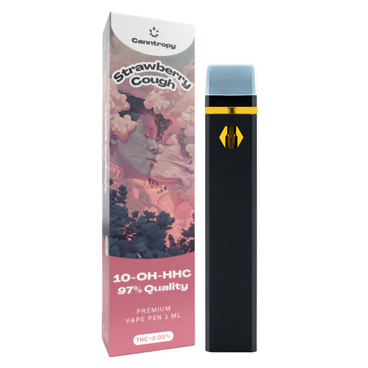 Canntropy 10-OH-HHC Vape Pen Strawberry Cough