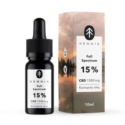 Hemnia Vollspektrum-CBD-Hanföl 15 %