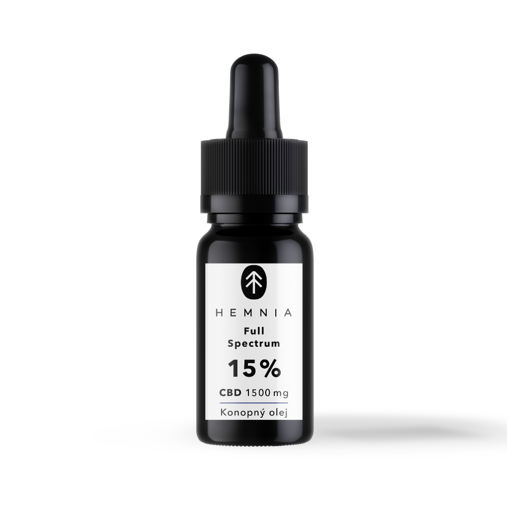 Hemnia Vollspektrum-CBD-Hanföl 15 %