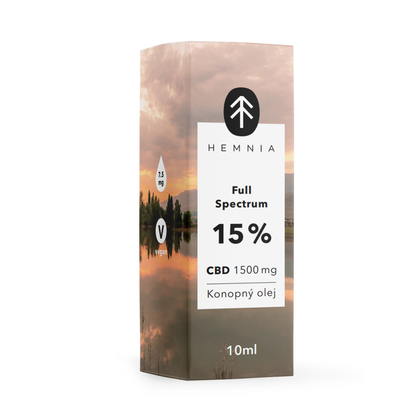 Hemnia Vollspektrum-CBD-Hanföl 15 %