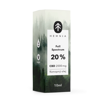 Hemnia Vollspektrum-CBD-Hanföl 20 %