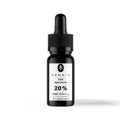 Hemnia Vollspektrum-CBD-Hanföl 20 %