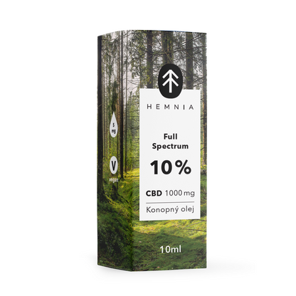Hemnia Vollspektrum Hanföl 10% – Natürliche Pflanzenkraft 🌿✨