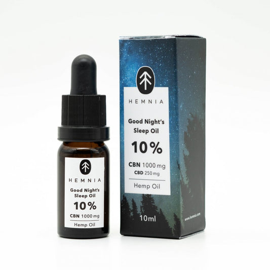 Hemnia Premium Hanföl 10 % – Sanft & Entspannend 🌿🌙