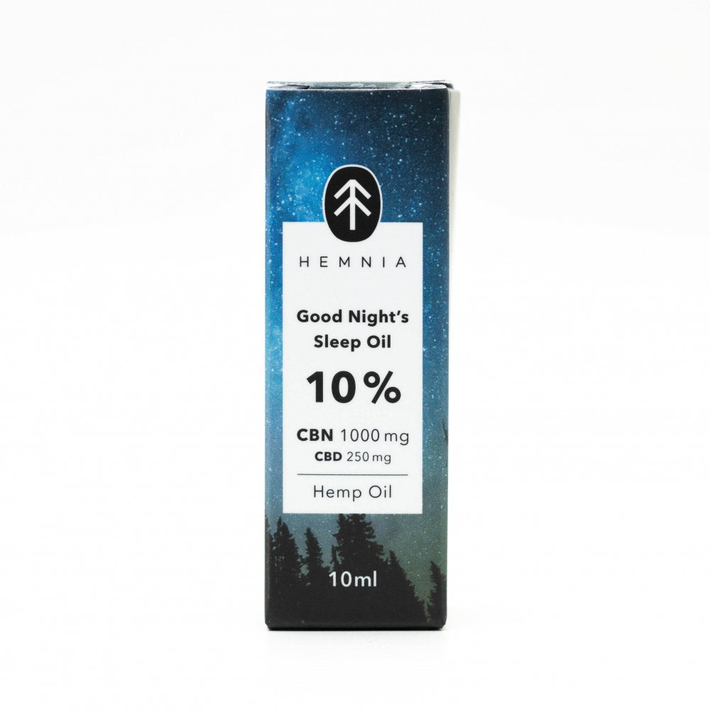 Hemnia Premium Hanföl 10 % – Sanft & Entspannend 🌿🌙